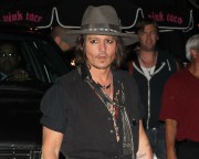 Джонни Депп (Johnny Depp) Leaves a Party at Pink Taco on August 6th - 22хHQ C14f20244610284