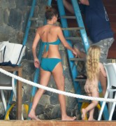 Nicole Richie - wearing a bikini at a beach in St. Barts 04/05/13