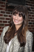 Lea Michele - Late Show with David Letterman in NY, 5/21/2012 - HQs  *leggy*