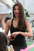 Roselyn Sanchez - at the Farmers Market in Los Angeles (7-28-13)