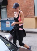 Rosie Huntington-Whiteley - leaving a gym in Studio City (7-31-13)