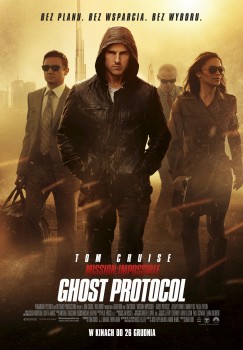 Polski plakat filmu 'Mission: Impossible - Ghost Protocol'