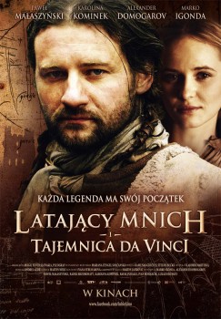 Polski plakat filmu 'Latający Mnich i Tajemnica Da Vinci'