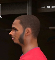 Yacine Brahimi Face For PES 2014 By X9 - PES Patch