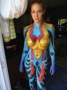 [LQ] Maitland Ward -  preparing for the Living Art Exhibition in Los Angeles 04/02/2015