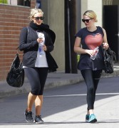 Ashlee Simpson - Leaving the gym in Studio City 04/09/2015
