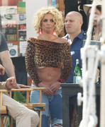 Britney Spears - Films music video for 'Pretty Girls' in Studio City 04/10/2015