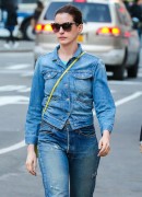 Anne Hathaway - out and about in New York City 4/11/2015