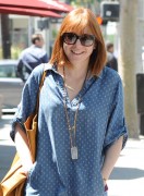 Alyson Hannigan - out and about in Santa Monica 4/16/2015