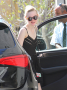 Elle Fanning - Arriving at the dermatologist in Beverly Hills 04/19/2015