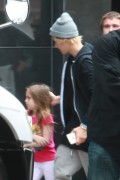 Justin Bieber - Out with his little sister in Beverly Hills 04/20/2015