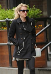 Emma Roberts - Out & About in New York -  04/17/2015