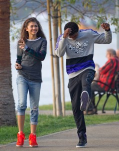 Zendaya Coleman - out and about candids in Los Angeles, October 29, 2013